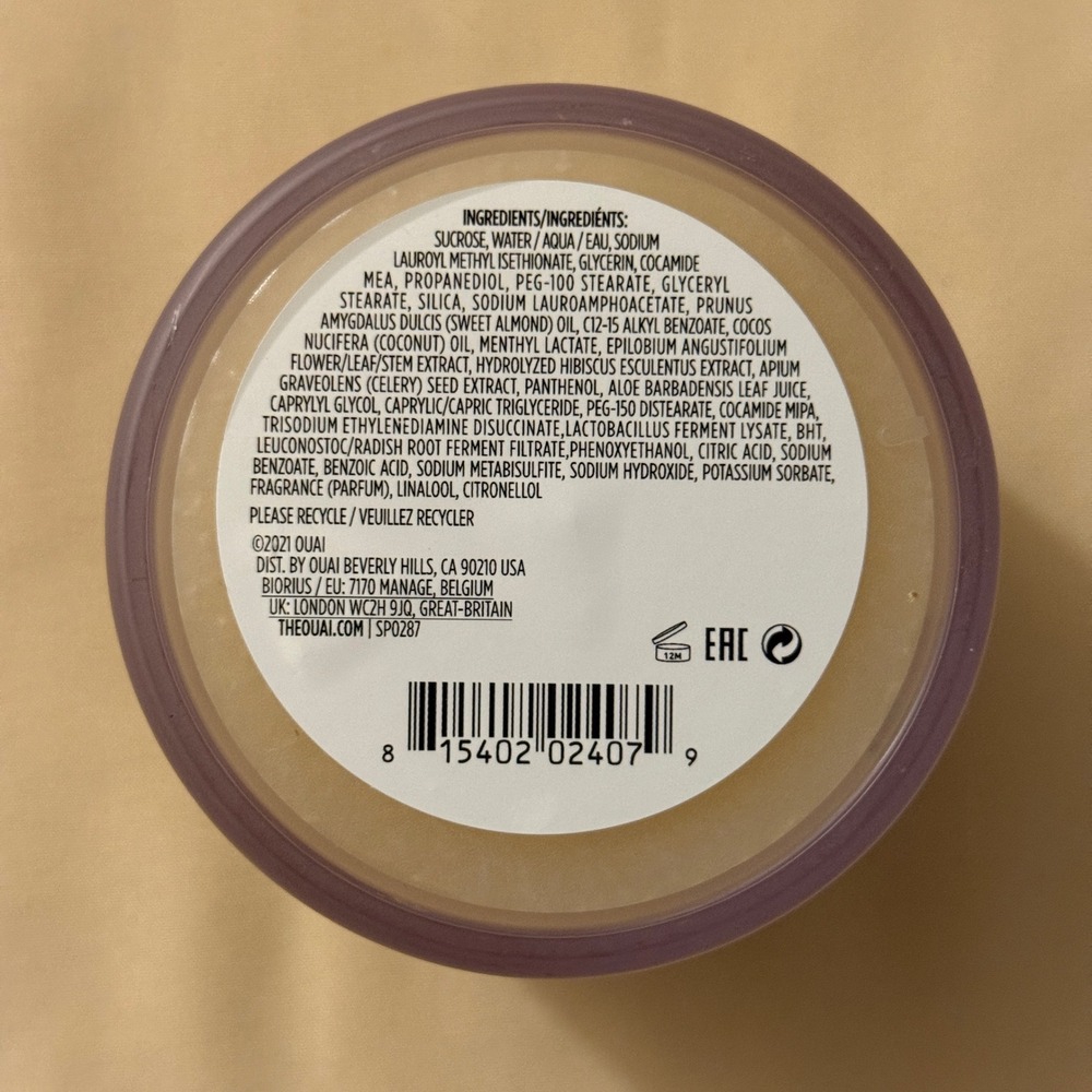 OUAI Scalp & Body Scrub Melrose Place 8.8oz Exfoliating Scrub New - Picture 3 of 3